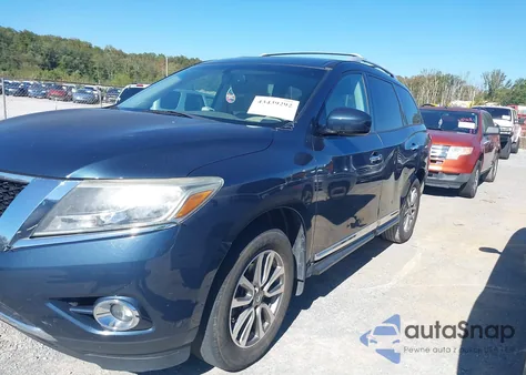 2013 Nissan Pathfinder Sl из США, поврежденный, VIN 5N1AR2MN5DC676116